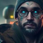 portrait-of-futuristic-berlin-man-in-a-beanie-hat-and-glasses,-apocalyptic-3