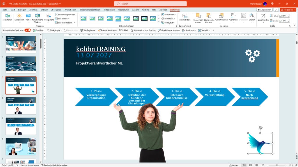 PowerPoint Schulung Grundlagen Schulung SmartArt